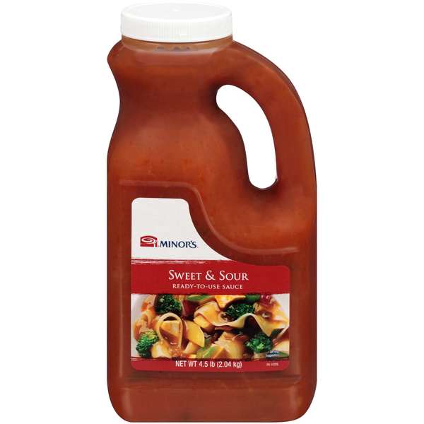 Minors Minor's Ready To Use Sweet & Sour Sauce .5 gal. Jug, PK6 00050000316816